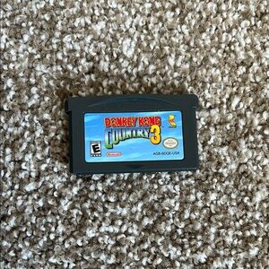 Nintendo Donkey Kong Country 3 Gameboy Advance Cartridge